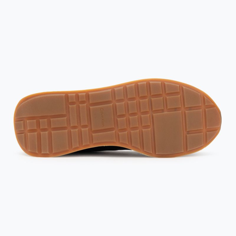 Pánské boty Calvin Klein YM0YM01381 Retro Runner Leather Tape black/bright white/gum 4