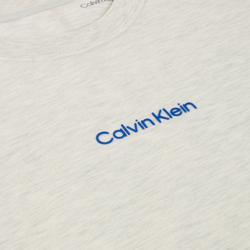 Pánské tričko Calvin Klein Lifestyle snow heather 3