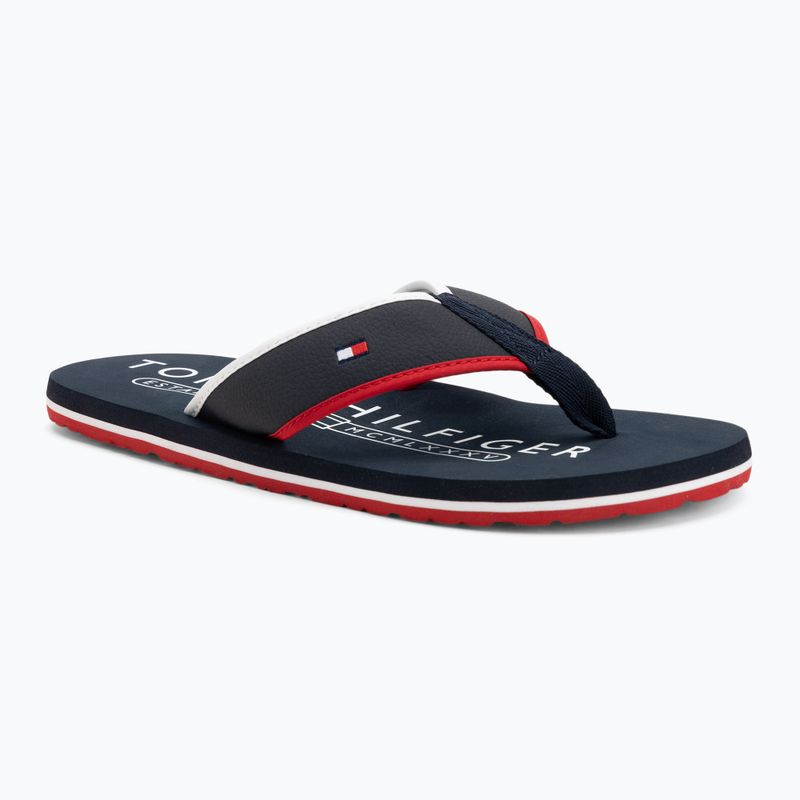 Pánské žabky Tommy Hilfiger Tumble Beach desert sky