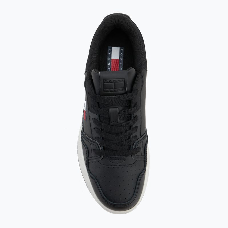 Dámské boty Tommy Jeans Retro Basket Flatform black 5