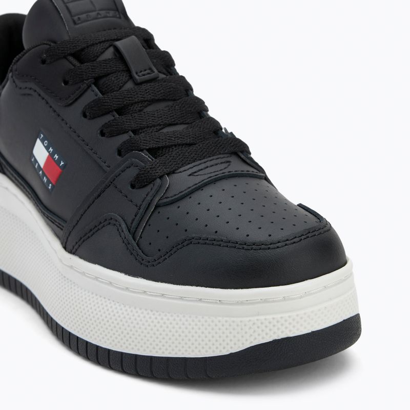 Dámské boty Tommy Jeans Retro Basket Flatform black 7