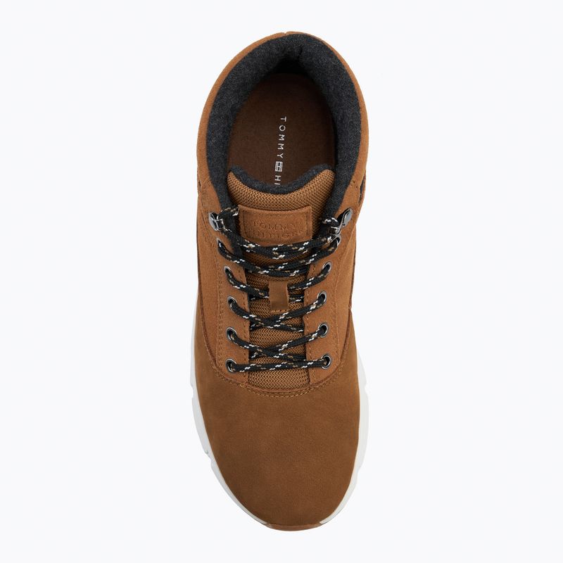 Pánské tenisky Tommy Hilfiger W Nbk Sde Hybrid BDS desert khaki 5