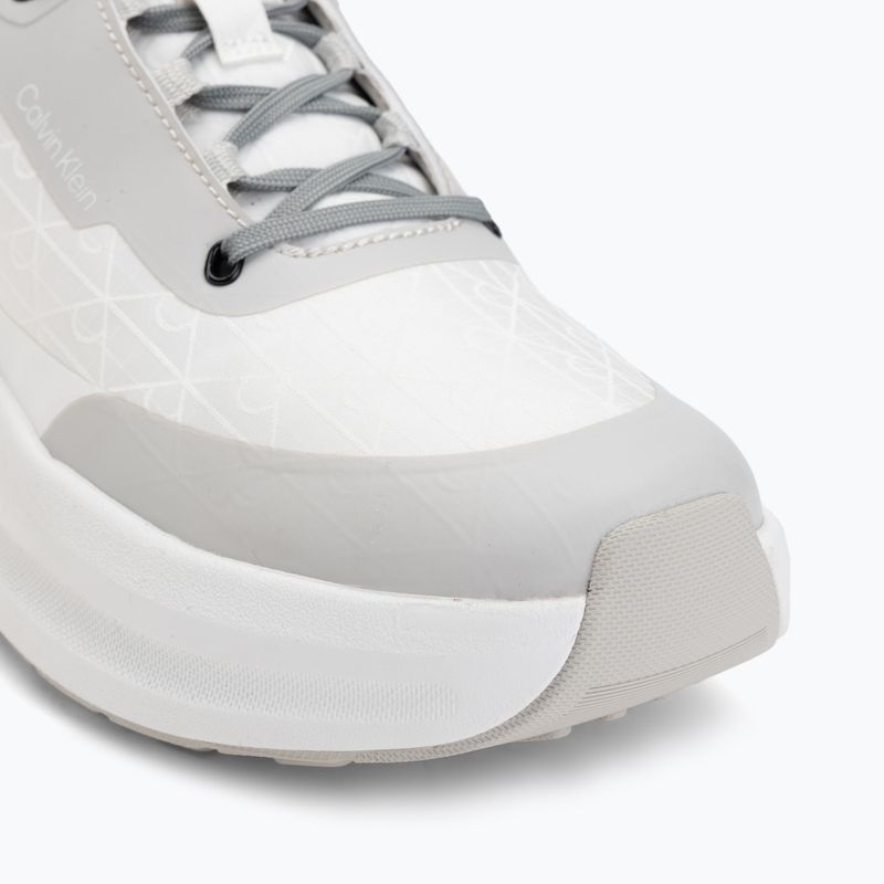 Dámské boty Calvin Klein Chunky Runner Laceup Mix Aop white/granite road/granite gray 7