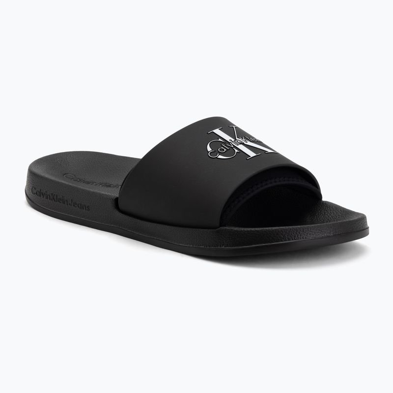 Pánské nazouváky Calvin Klein HM0HM02229 Ess Rubber Neoprene triple black