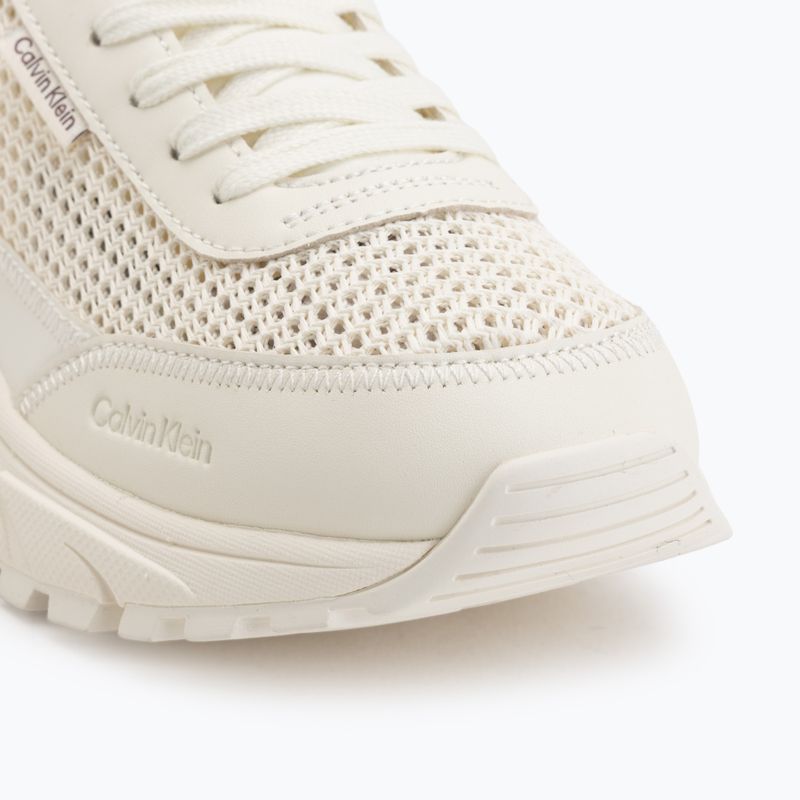 Dámské boty Calvin Klein HW0HW03000 Hike Runner Lup Lin Mesh marshmallow 7