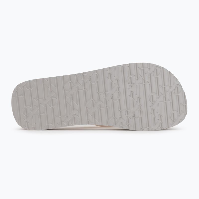 Dámské žabky Calvin Klein HW0HW03120 Flatform silver 4