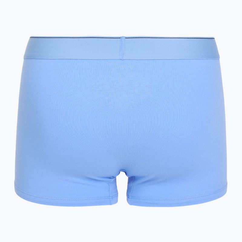 Pánské boxerky Calvin Klein LV00NB4472 Trunk 3 pairs black w/blue river fog/blue river 3
