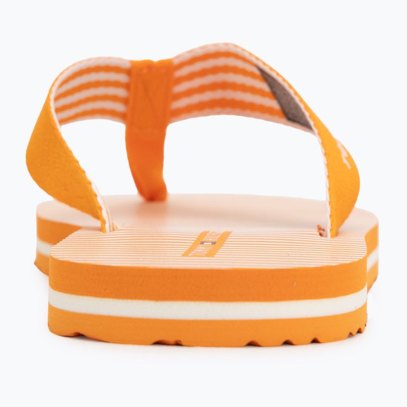Dámské žabky Tommy Hilfiger Ithaca Stripe Summer orange hype 6