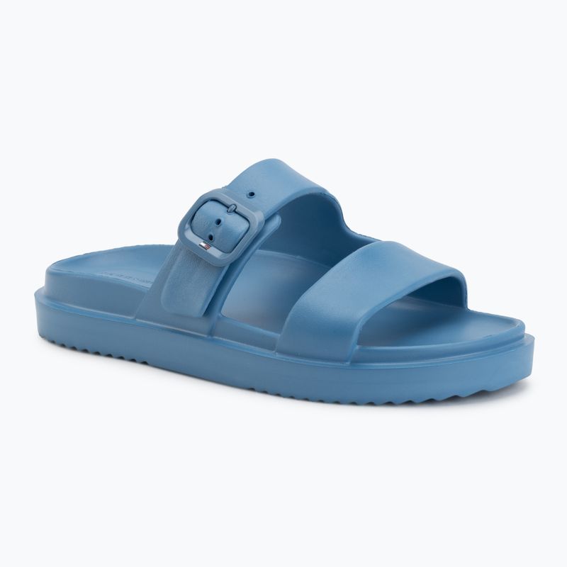 Dámské pantofle Tommy Hilfiger Light Double Strap cobalt steel
