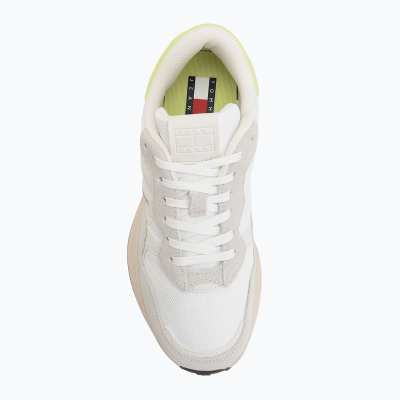 Dámské boty Tommy Jeans Sporty Runner lime essence/ivory 5