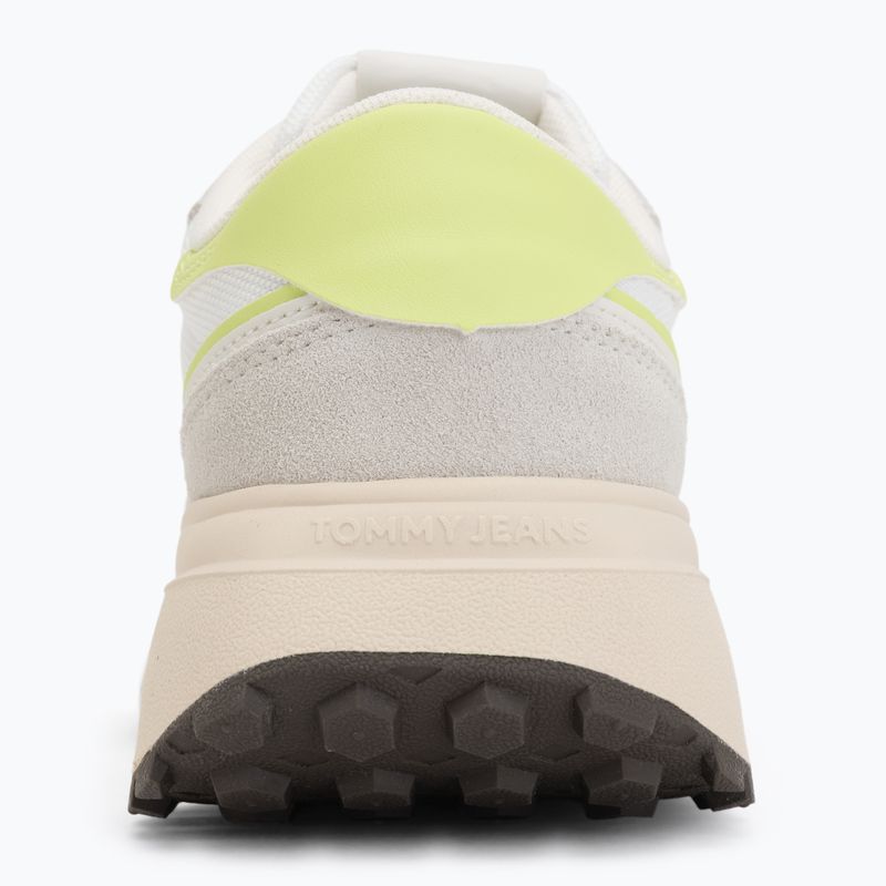 Dámské boty Tommy Jeans Sporty Runner lime essence/ivory 6