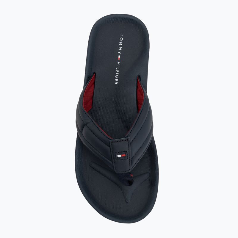 Pánské žabky Tommy Hilfiger Padded Beach desert sky 5