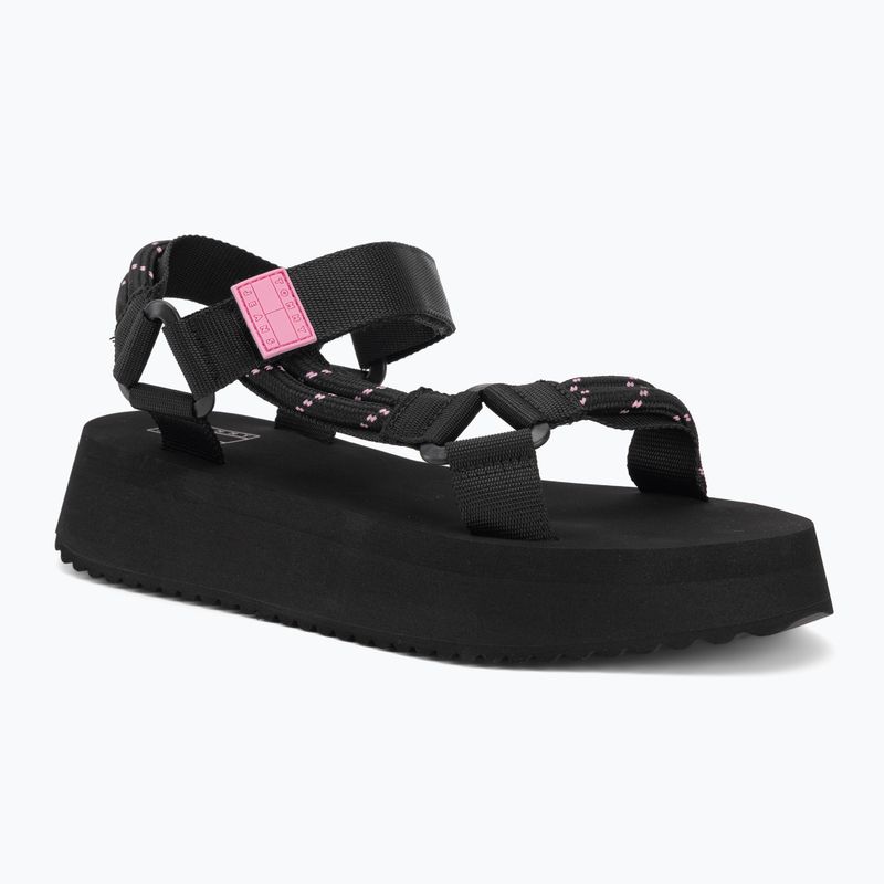 Dámské sandály Tommy Jeans Eva Rope black