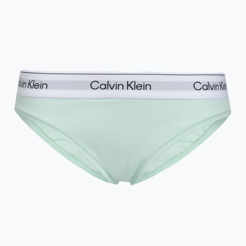 Dámské kalhotky Calvin Klein LV00QF8520 Bikini feel the mint