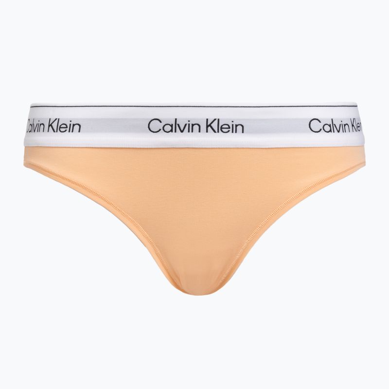 Dámské kalhotky Calvin Klein LV00QF8520 Bikini peach bliss