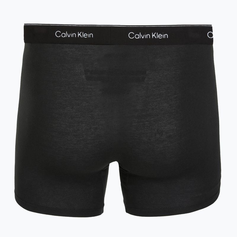 Boxerky Calvin Klein LV00NB4394 Brief 3 pairs black w/heavenly iris logo/black w 3