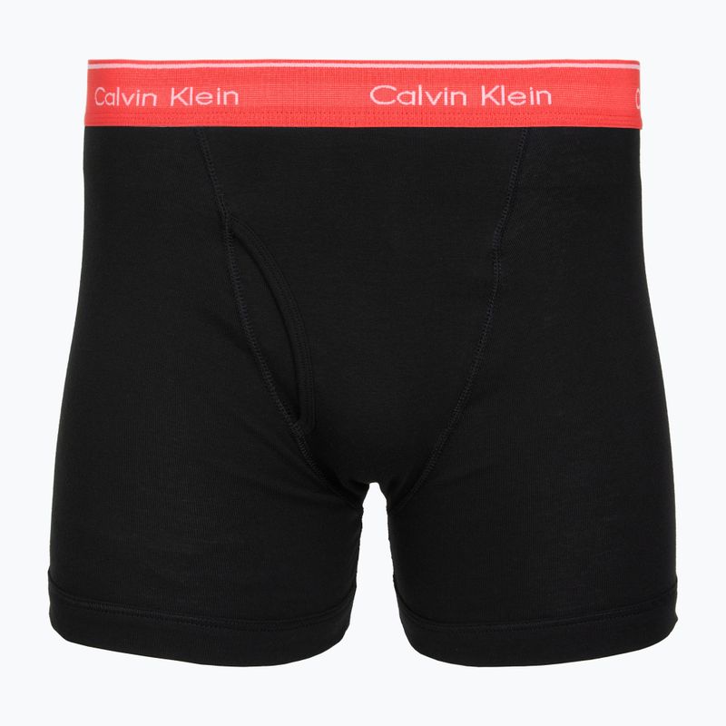 Boxerky Calvin Klein LV00NB1429 Boxer Brief 5 pairs Black Bodies Black Bodies with black/misty grey 4