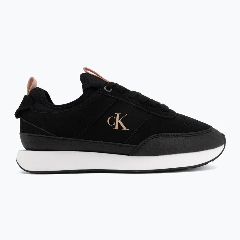Dámské boty Calvin Klein HW0HW03250 Retro Runner Sock black/tuscany 2