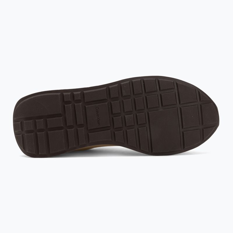 Dámské boty Calvin Klein HW0HW03248 Retro Runner Essential Leather light cashew/rocky brown 4