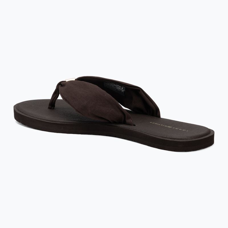 Dámské žabky Tommy Hilfiger Scandi Soft Summer fondant brown 3