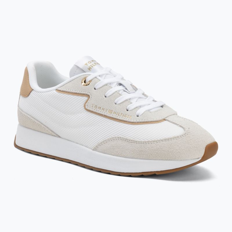 Dámské boty Tommy Hilfiger Retro Runner Mix ecru/trench