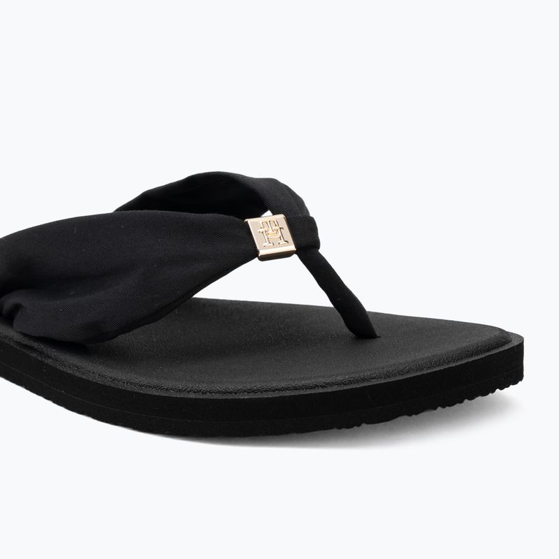Dámské žabky Tommy Hilfiger Scandi Soft Summer black 7