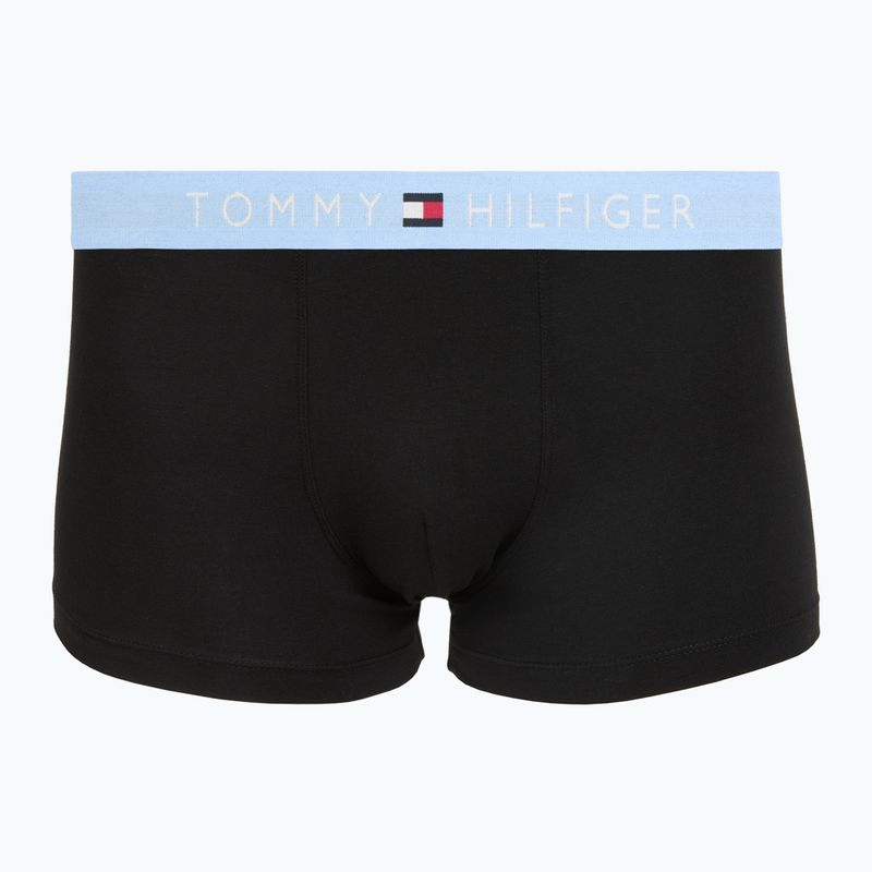 Pánské boxerky Tommy Hilfiger Trunk black/ant silver/ves blue/opu bl/haz te 2