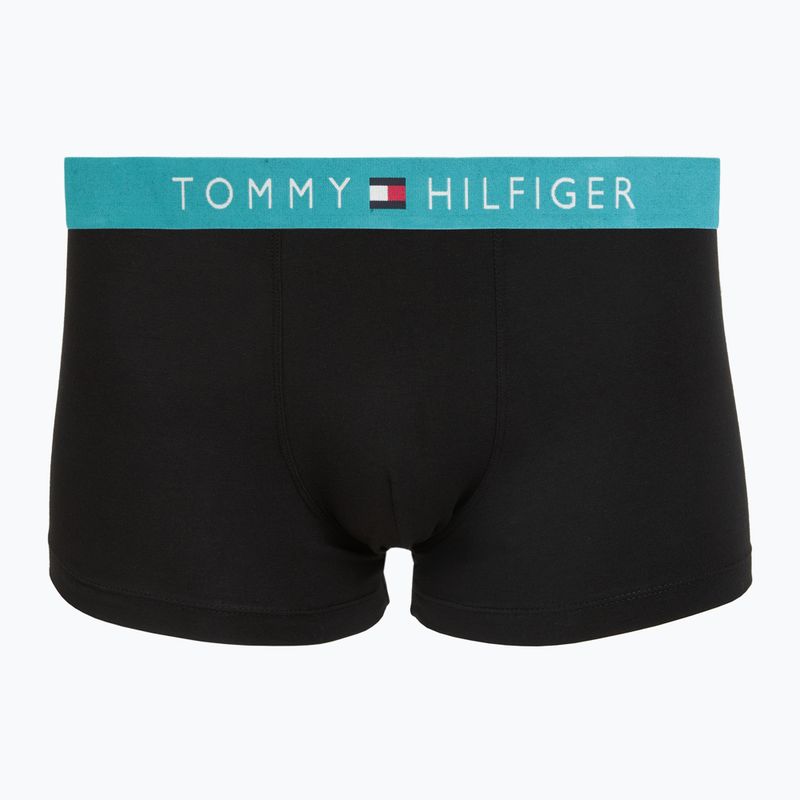 Pánské boxerky Tommy Hilfiger Trunk black/ant silver/ves blue/opu bl/haz te 4