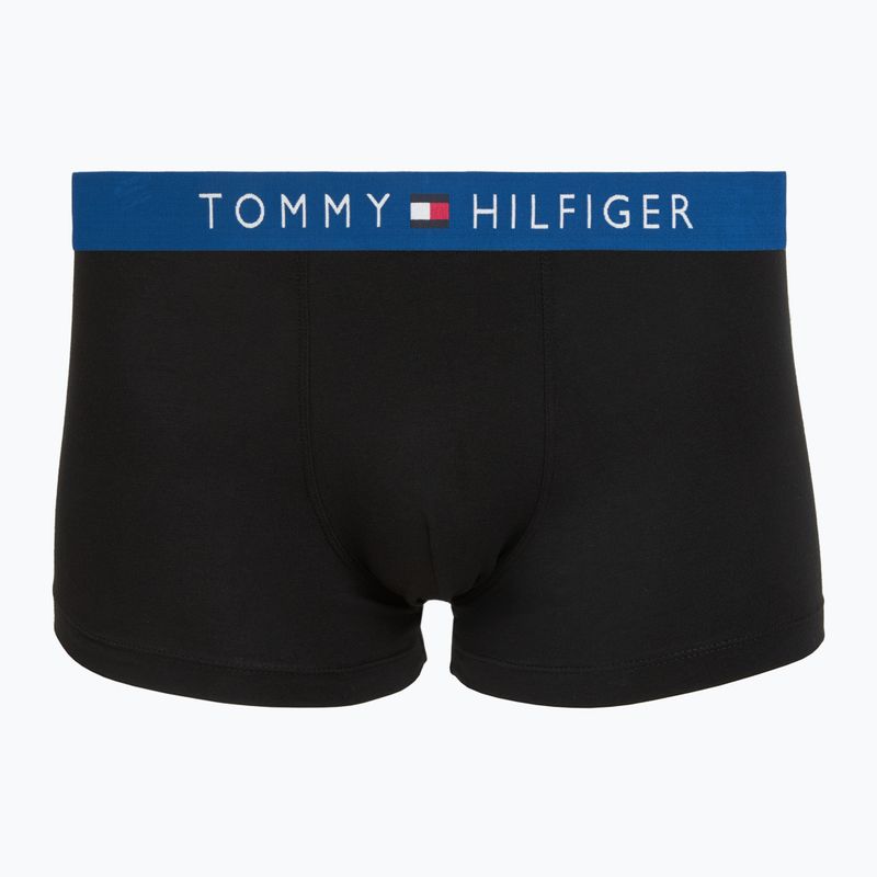 Pánské boxerky Tommy Hilfiger Trunk black/ant silver/ves blue/opu bl/haz te 5