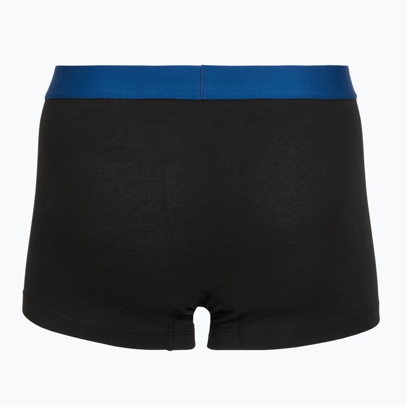 Pánské boxerky Tommy Hilfiger Trunk black/ant silver/ves blue/opu bl/haz te 7