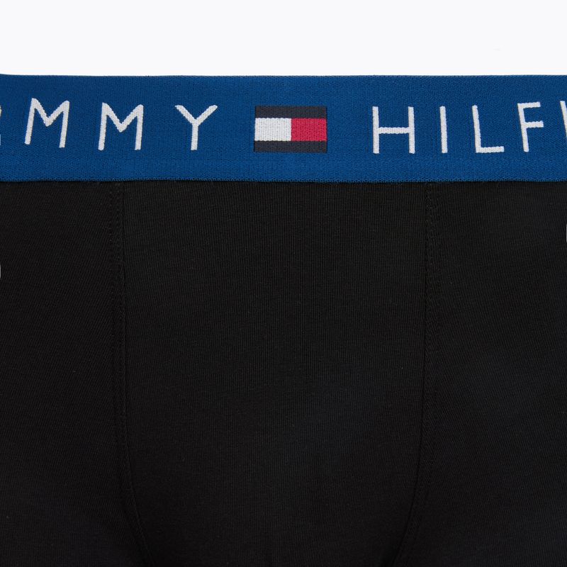 Pánské boxerky Tommy Hilfiger Trunk black/ant silver/ves blue/opu bl/haz te 8
