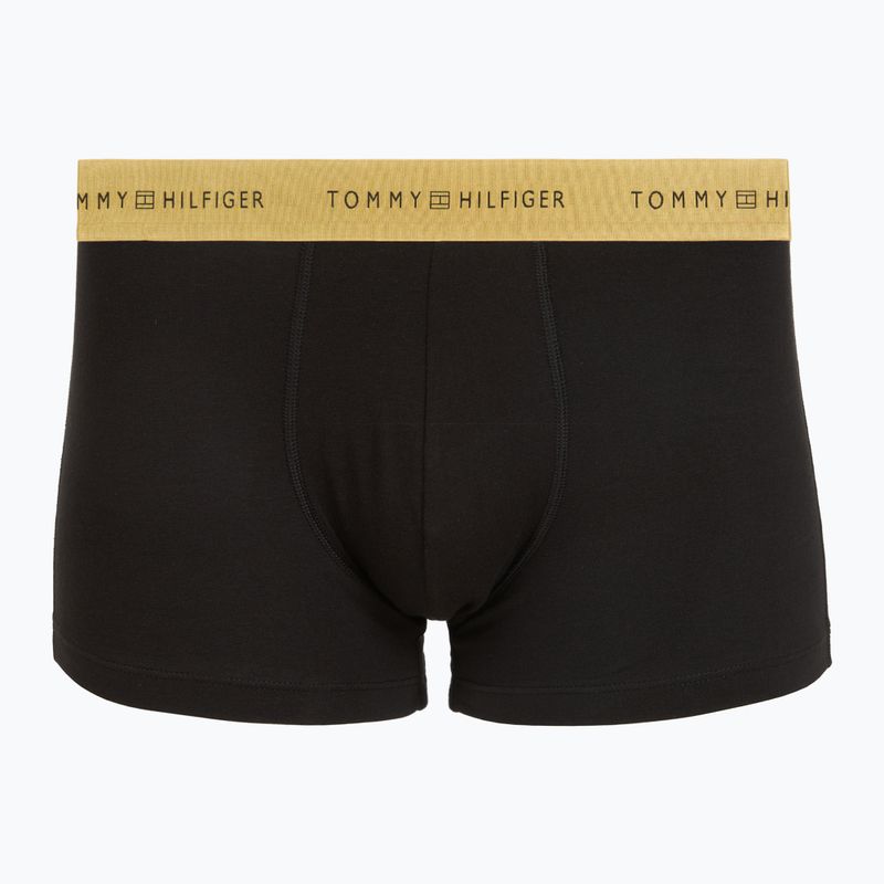 Pánské boxerky Tommy Hilfiger Trunk Metallic gold/burgundy/green 2