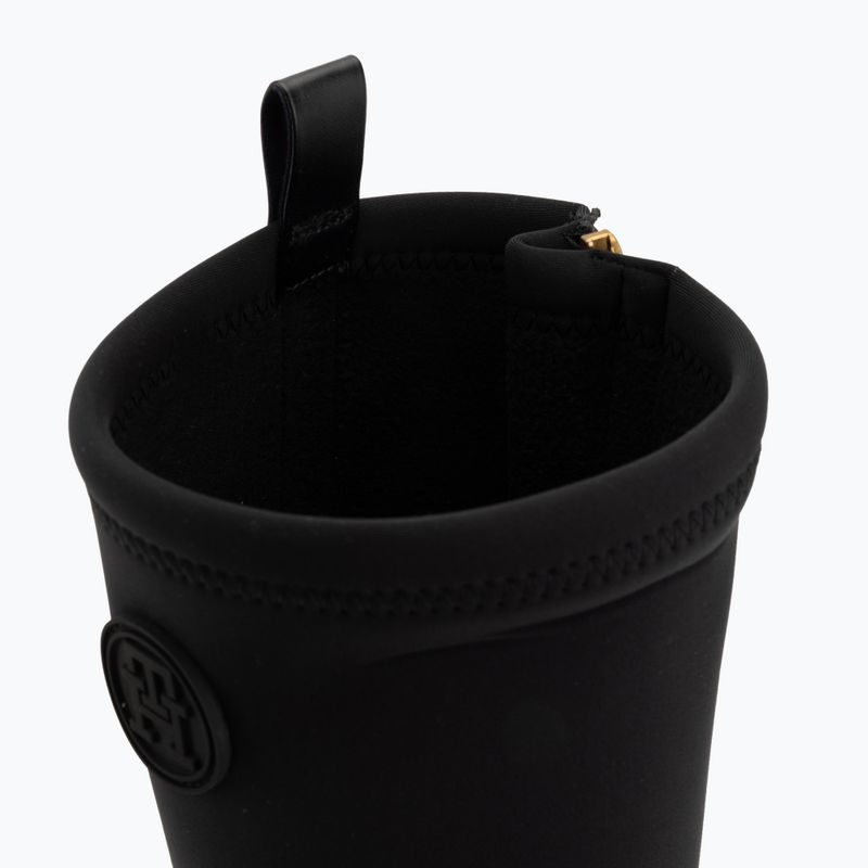 Dámské holínky Tommy Hilfiger Stamp Warm Knee black 5