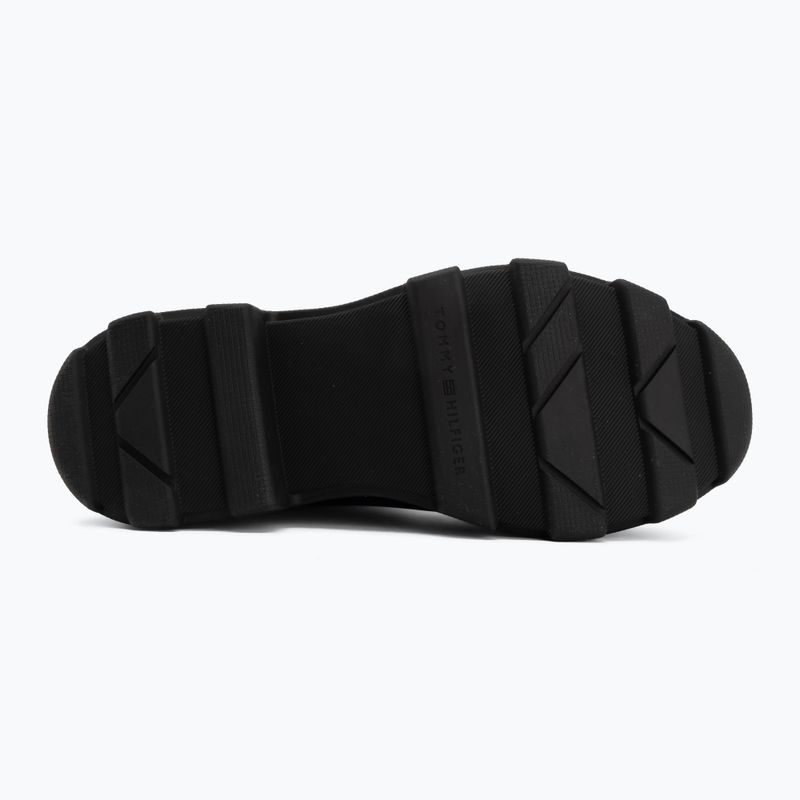 Dámské holínky Tommy Hilfiger Stamp Warm Ankle black 4