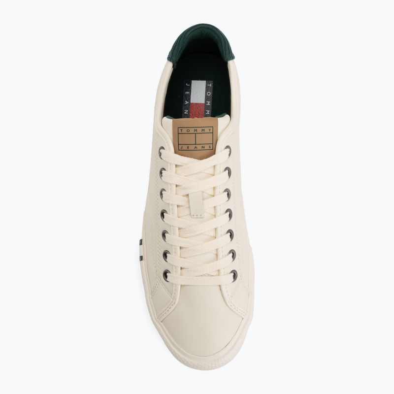 Pánské boty Tommy Hilfiger Archive Y2K Cleat Leather ivory petal/velvet green 5