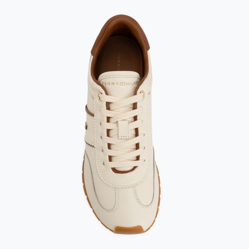 Dámské boty Tommy Hilfiger Th Premium Casual Runner beige allover 06 5