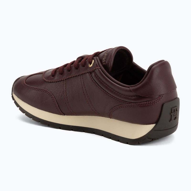 Dámské boty Tommy Hilfiger Th Premium Casual Runner oxblood 3