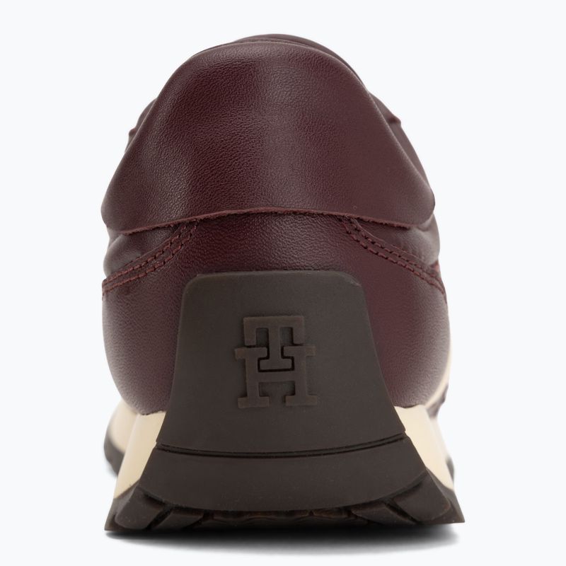 Dámské boty Tommy Hilfiger Th Premium Casual Runner oxblood 6