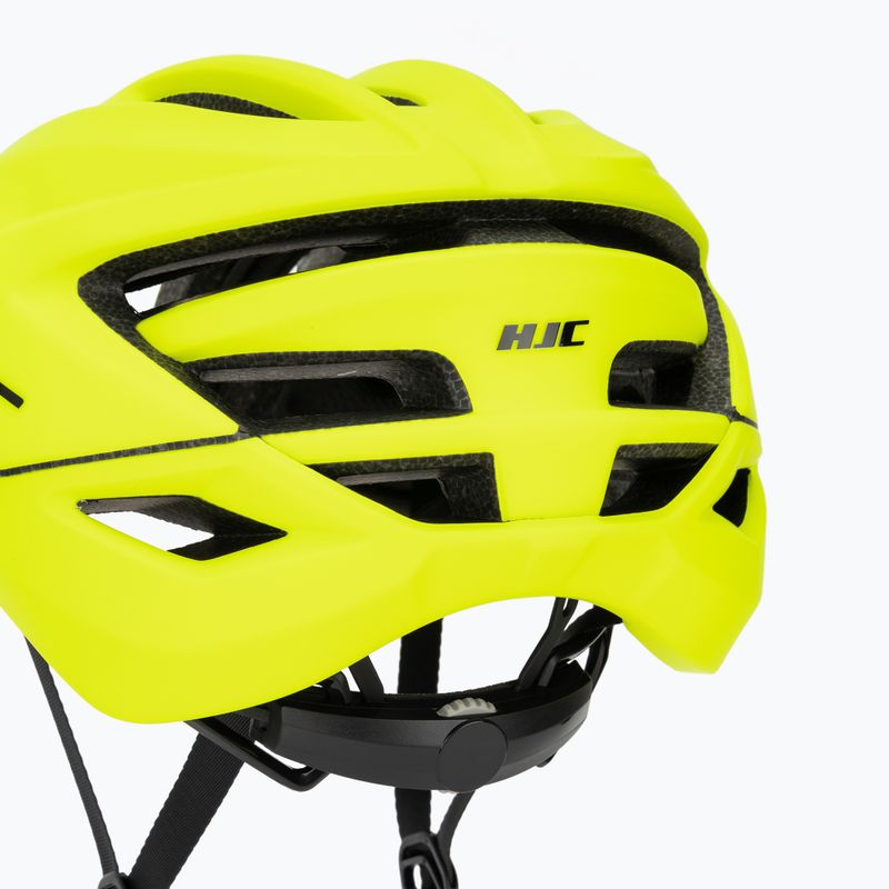 Cyklistická helma HJC Crosser neon yellow 7
