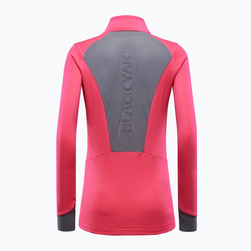 Dámská trekingová mikina BLACKYAK Carora pink 2001010J0 2