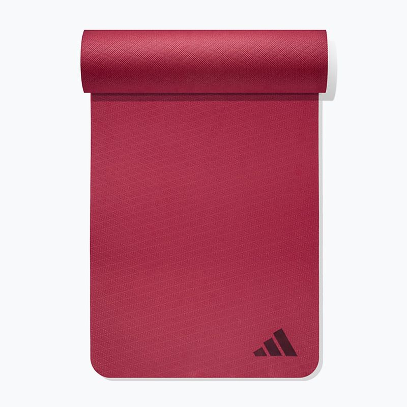 Fitness podložka adidas Yoga 4 mm collegiate burgundy 3