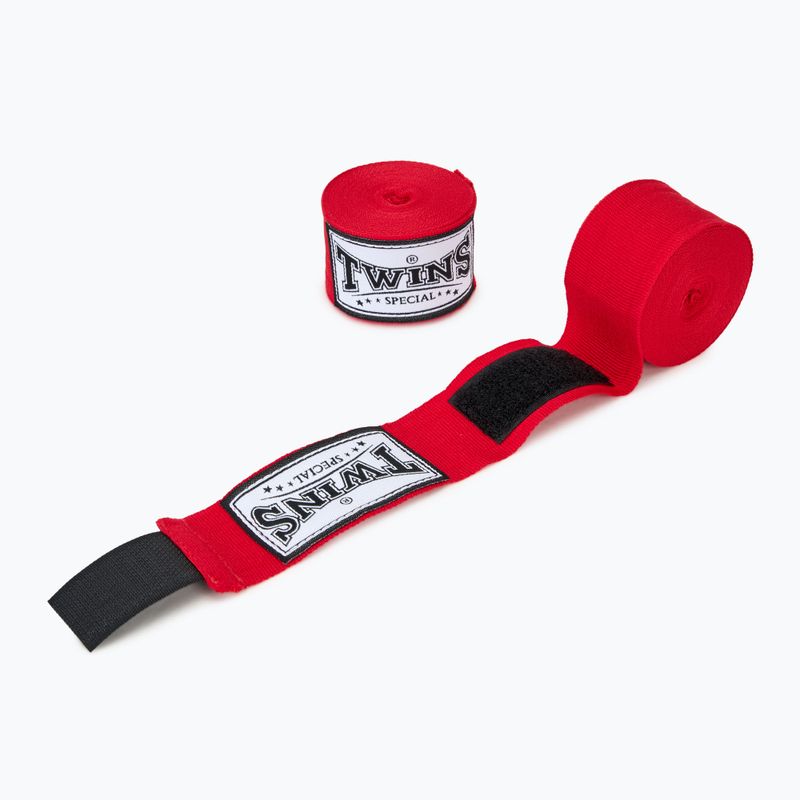 Boxerské bandáže Twins Special CH6 red