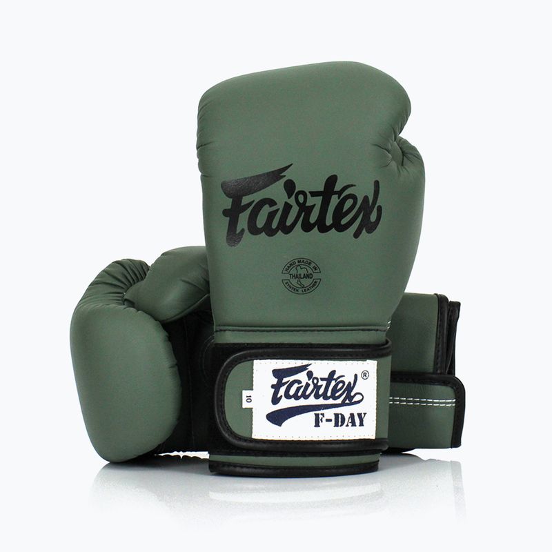 Boxerské rukavice Fairtex F-DAY Limited Edition pickle 11
