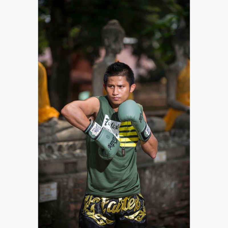 Boxerské rukavice Fairtex F-DAY Limited Edition pickle 12
