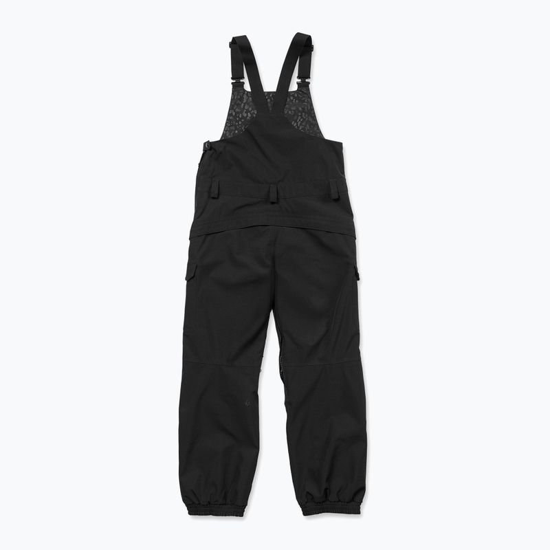 Dámské snowboardové kalhoty Volcom Crestron 3D Stretch Bib Overall black 11