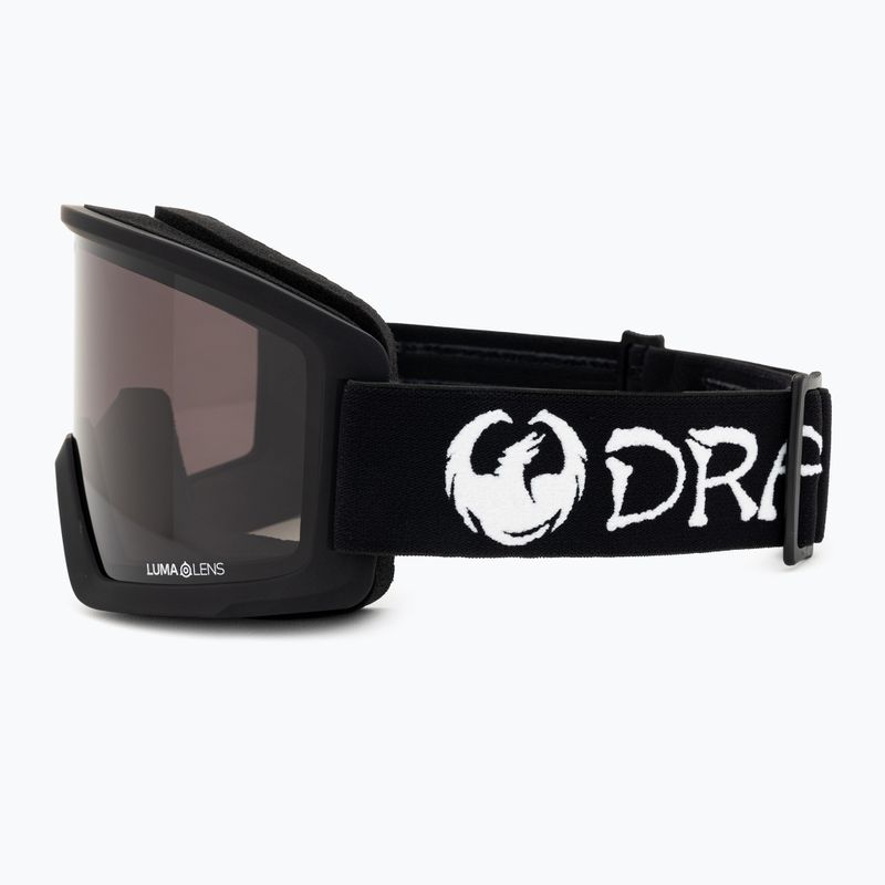 Lyžařské brýle DRAGON DX3 L OTG classic black/lumalens dark smoke 4
