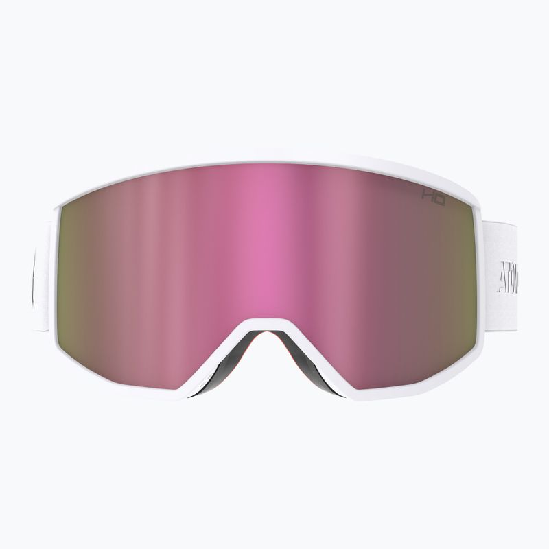 Lyžařské brýle Atomic Four HD white/pink copper hd