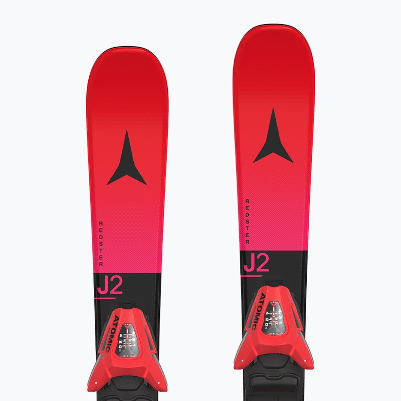 Dětské sjezdové lyže Atomic Redster J2 JTXS + vázání C5 GW red tension/black 8