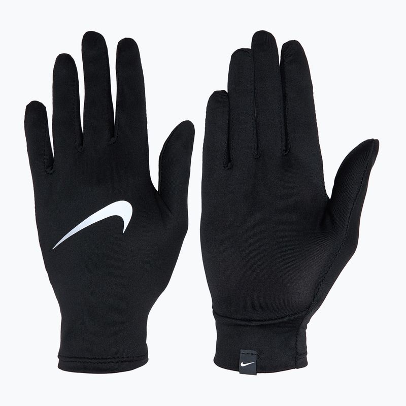 Běžecké rukavice Nike Pacer Liner RG black/silver