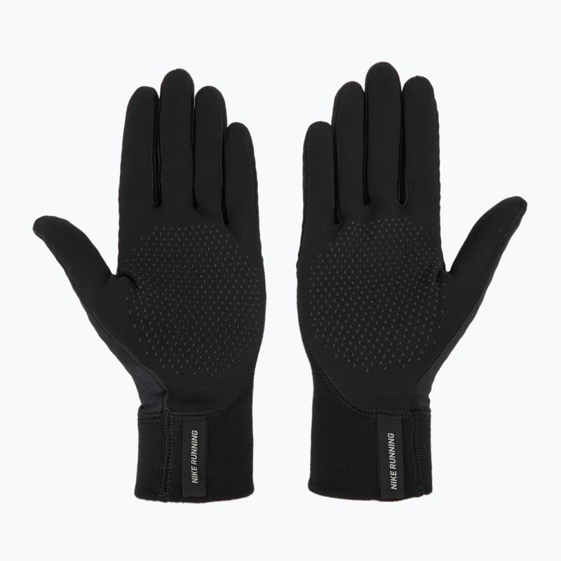 Pánské běžecké rukavice Nike Therma-Fit Pacer Sphere Midweight RG black/black/silver 3